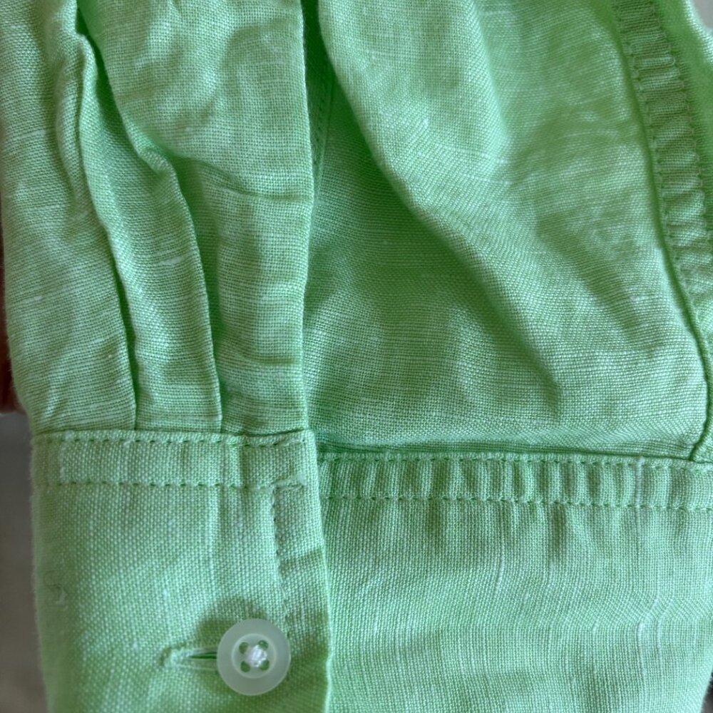Talbots Linen Blend Top Size 4 - Picture 4 of 7